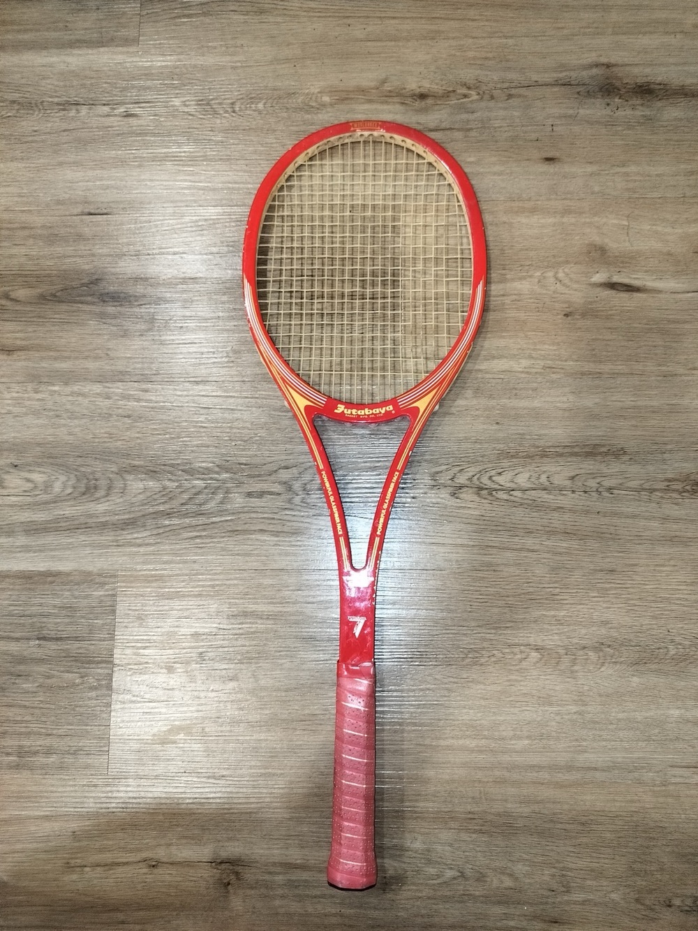 Vintage Futabaya Vigorous SSS Tennis Racket 4 1/2 Light Wood Composite Japan